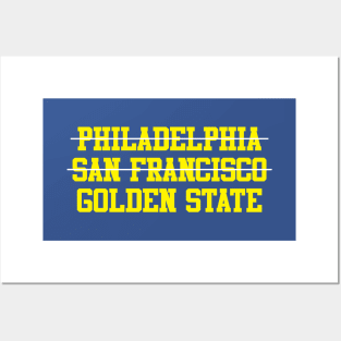 Philadelphia San Francisco Golden State Basketball Posters and Art